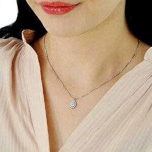 プラチナ ダイヤ 雫 ヘッド Pt900 0.4ct ダイヤモンド 雫 モチーフ ネックレス ペンダント
