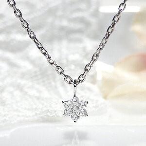 Pt900 0.1ct フラワー ダイヤモンド ネックレス ペンダント ダイヤ 可愛い 人気 プラチナ ダイア ギフト 誕生日 女性 ご褒美 フラワー 花 プチプラ tsunon0033_3