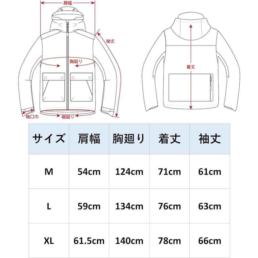 Abu Garcia アブ ガルシア コールドウェザーパーカー ブラック Abu Garcia アブ ガルシア コールドウェザーパーカー ブラック