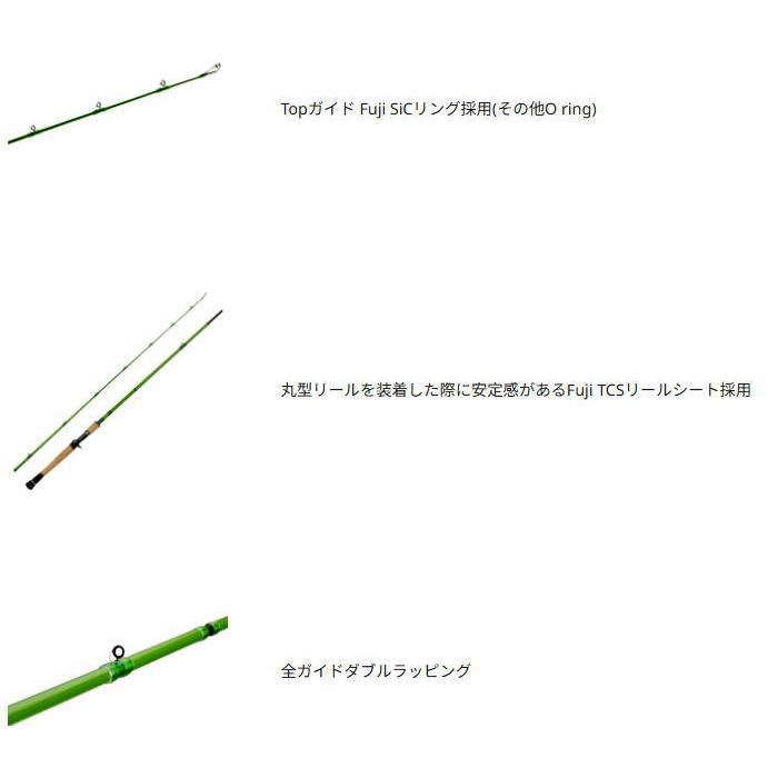 アブガルシア ナマズハンター NAHC-662M（ベイトモデル） / ルアーロッド abugarciaの画像