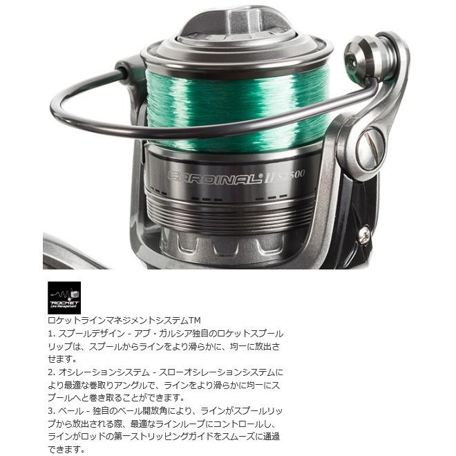アブ ガルシア カーディナル2 S 3000 スピニングリール 釣人館ますだ Paypayモール店 通販 Paypayモール