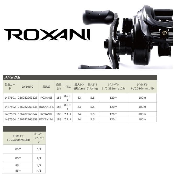 Abu Garcia ベイトリール アブ ガルシア ロキサーニ 7 (ROXANI) (右