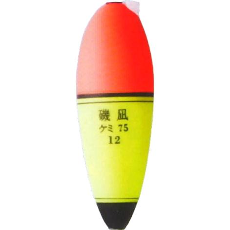 遠投中通しカゴウキ 海幸 磯凪 鉛付 ケミホタル75対応 3-20号 / 磯 波