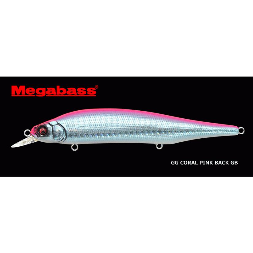 Megabass（メガバス） X-80 マグナム #GG コーラルピンクバックGB