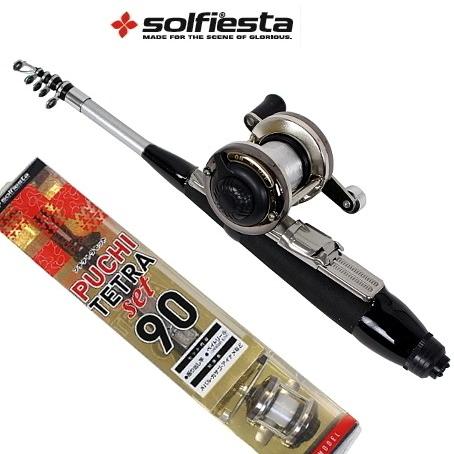 おすすめ テトラロッド リール ソルフィエスタ プチテトラセット 90 探り釣り 穴釣り Sale2 730円 Whitesforracialequity Org