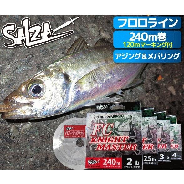 セール アジング メバリング用フロロライン ファイブスター ソルザ Fc ナイトマスター 4lb 1号 240m10 メール便可 釣人館ますだ Paypayモール店 通販 Paypayモール