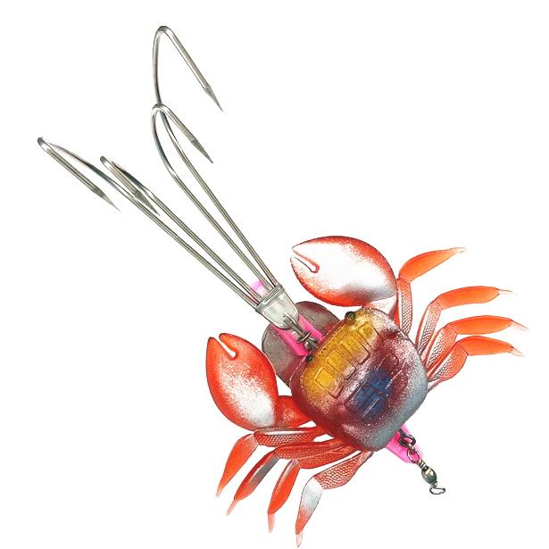 タコテンヤ カニ付き オクトパスハンター KMY1648 レッド 30号｜たこ