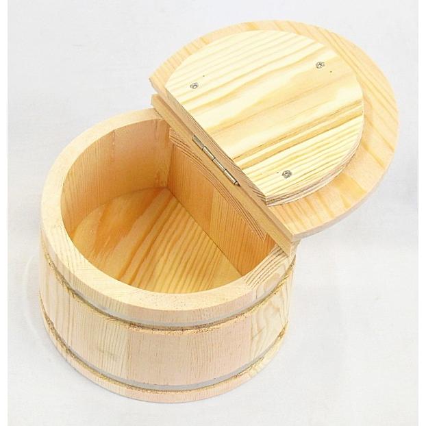 木製 エサ桶 かめや KG-272 Mサイズ / エサ箱 カニ桶 つり具 : 釣人館