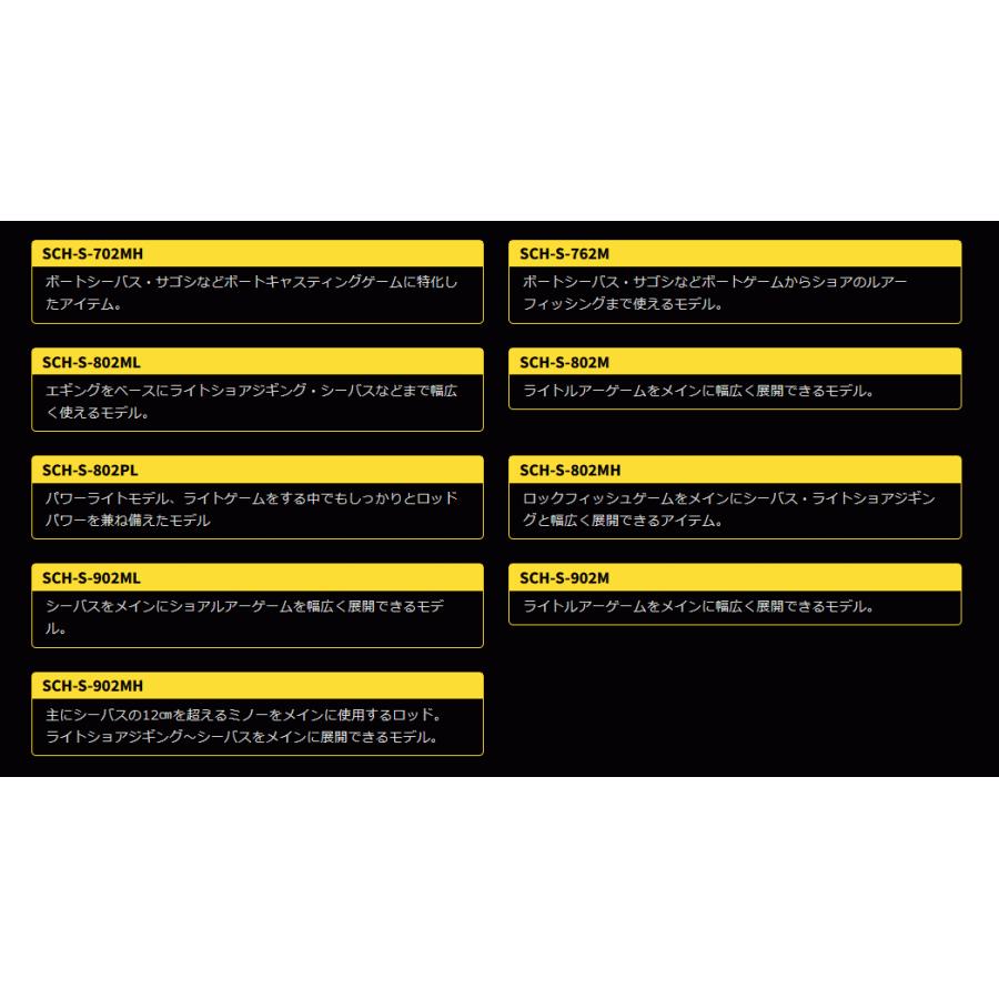 ルアーロッド ゼニス シュレム ( Schelm) SCH-S-802ML NANO / zenith (SP) |  | 03