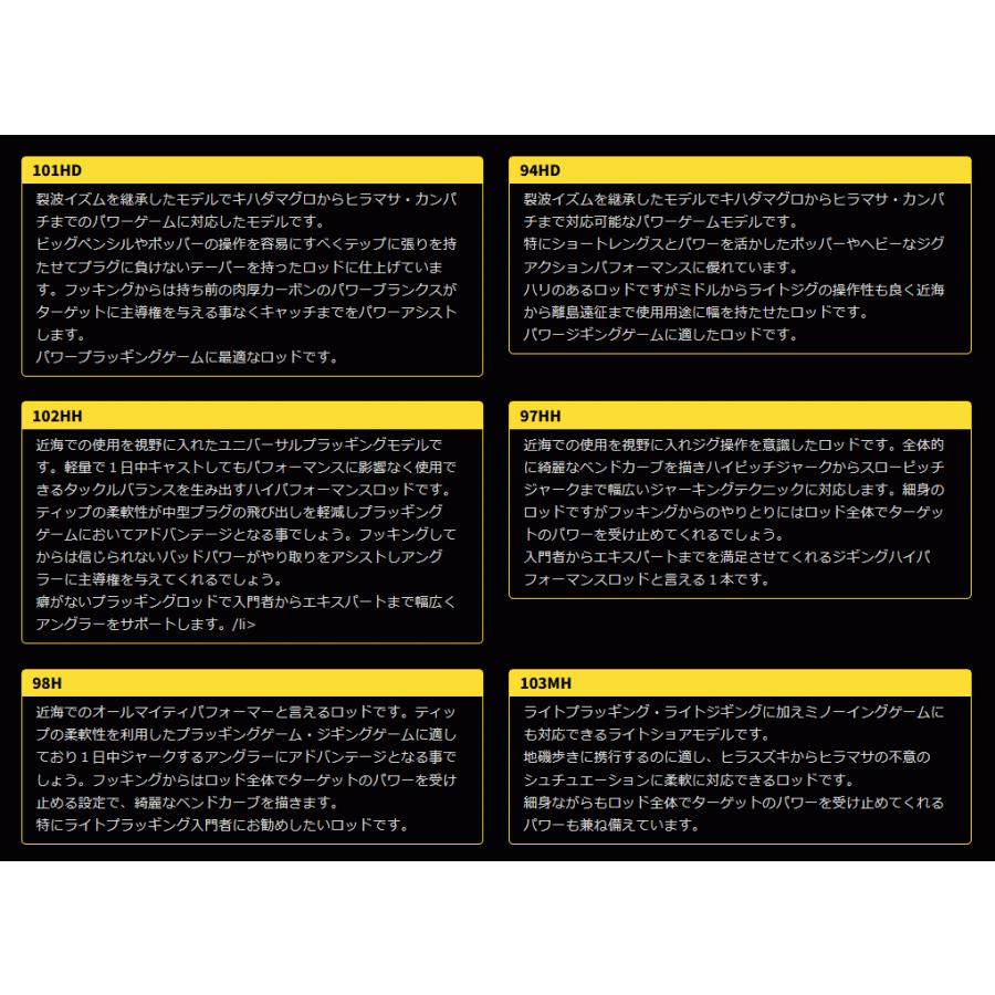 ゼニス ストームライダー アイアンマン ( IRON MAN) SRI-98H / ショアジギングロッド / zenith (SP)｜tsuribitokan-masuda｜02