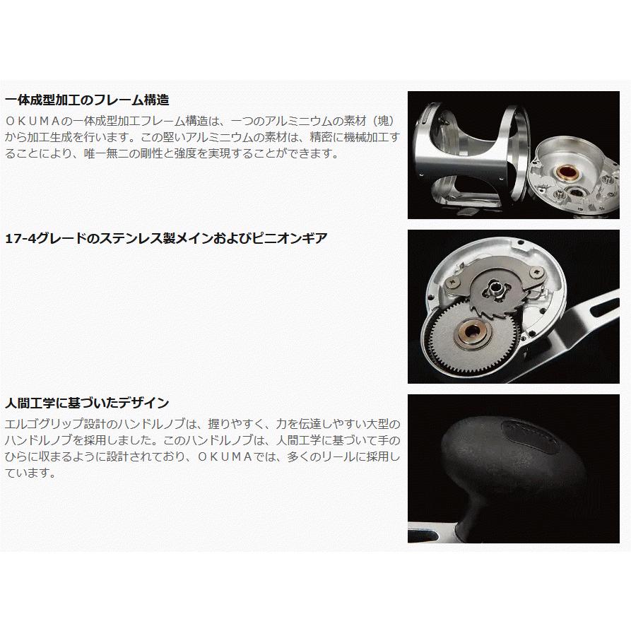オクマ カバラ (OKUMA CAVALLA) レバードラグリール CAV-12NII (右 