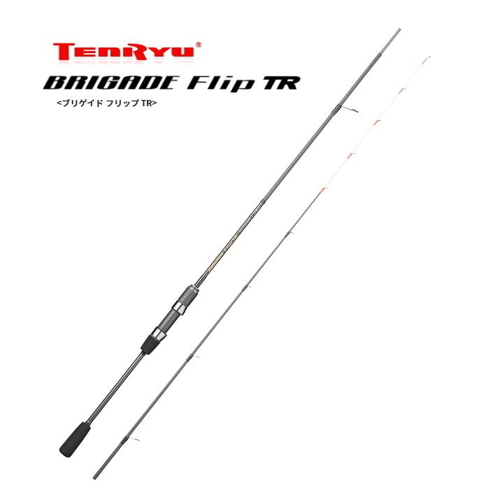 エギングロッド 天龍 ブリゲイド フリップ TR BFT672S-MS / ボート ティップランエギング / tenryu / 釣具