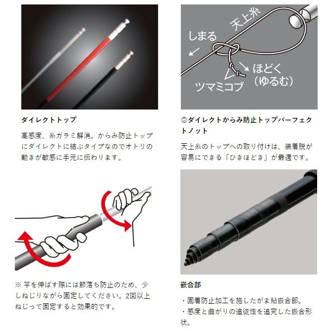 Gamakatsu（がまかつ） がま鮎 競技スペシャル V7 引抜早瀬 8.8m