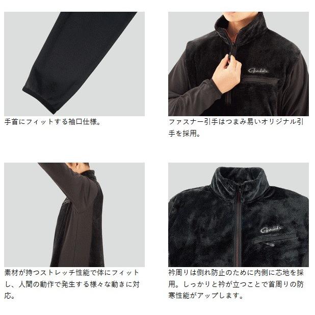 新品がまかつ　ボアフリースハーフジップシャツ GM3614 サイズＬ ボアフリースハーフジップシャツ GM3614 | がまかつ