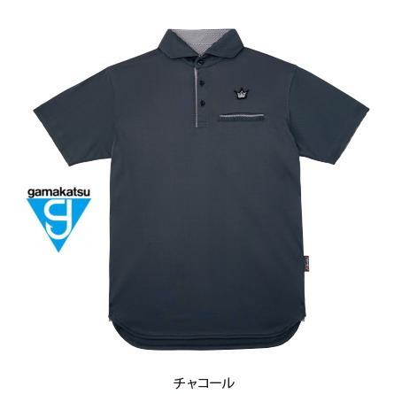 大人気新作 クラウンエディション ロング丈 ポロシャツ がまかつ Gm 3636 割引セール商品 お取り寄せ Lサイズ チャコール その他フィッシングウェア Reflect Com Pl