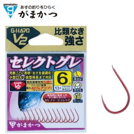 最大95 Offクーポン がまかつ G Hard V2 セレクトグレ 6号 メール便可 セール対象商品 Materialworldblog Com