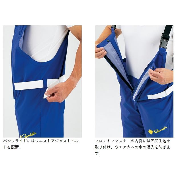 がまかつ Pvcサロペットデッキレインパンツ Gm 3641 ブラック Lサイズ レインウェア お取り寄せ セール対象商品 釣人館ますだ Paypayモール店 通販 Paypayモール