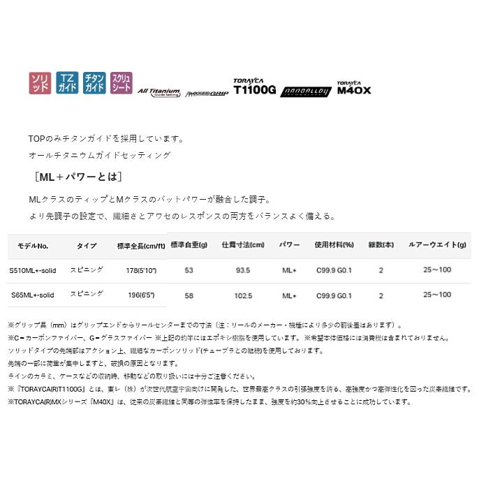 Gamakatsu（がまかつ） ラグゼ EGTRX アルティメイト S65ML+-solid