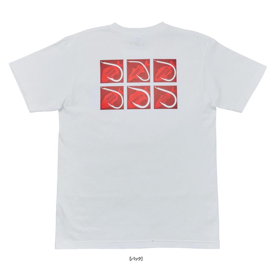 がまかつ Tシャツ 鈎 Gm 3679 ホワイト Lサイズ ウェア お取り寄せ 釣人館ますだ Paypayモール店 通販 Paypayモール
