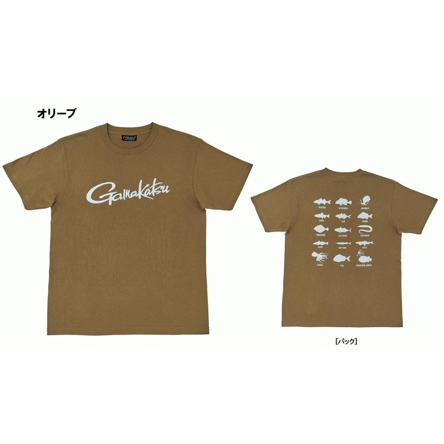 がまかつ Tシャツ 筆記体ロゴ Gm 3576 オリーブ Lサイズ ウェア お取り寄せ 釣人館ますだ Paypayモール店 通販 Paypayモール