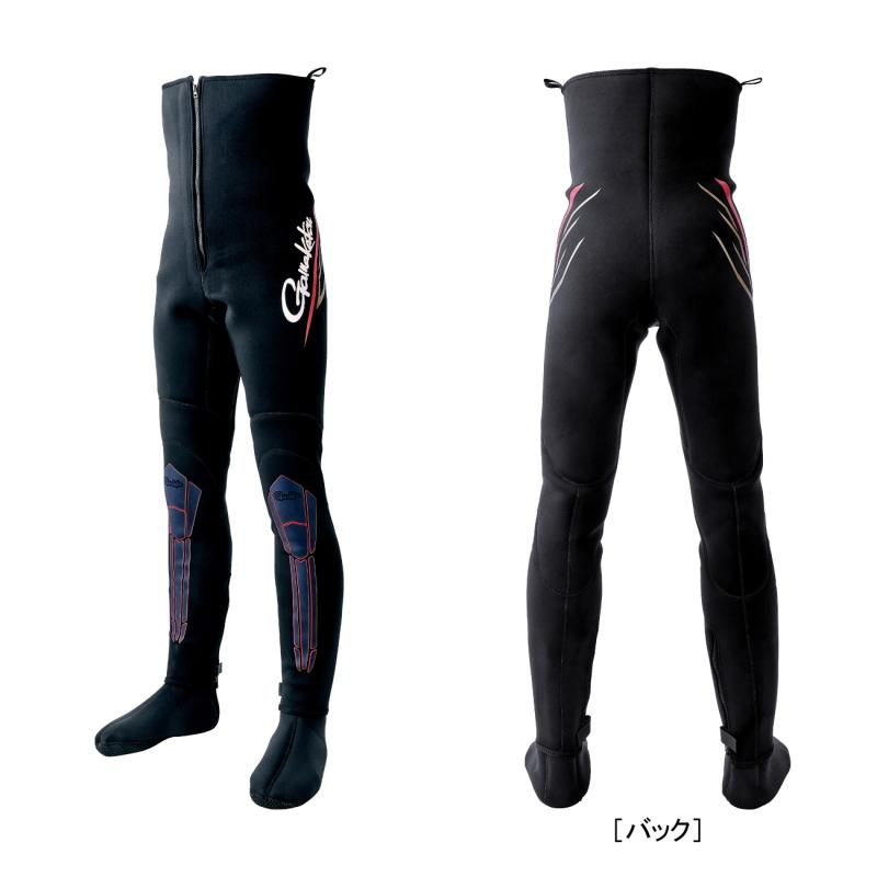 がまかつ ドライアンダー (3mm厚) GM-5824 ブラック LL / 鮎タイツ ウェア gamakatsu Gamakatsu（がまかつ） ドライアンダー (3mm厚) GM-5824 ブラック LX