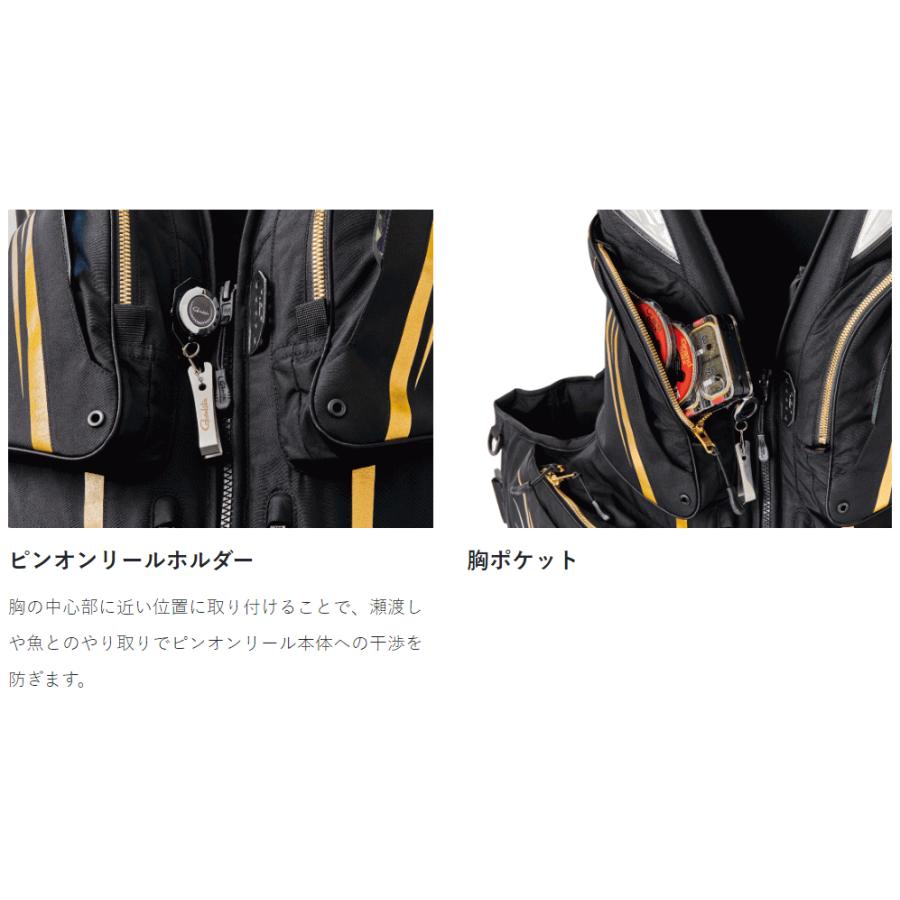 がまかつ アルテマシールドプロ フローティングベスト GM-2197 レッド Lサイズ 救命具 / gamakatsu_2