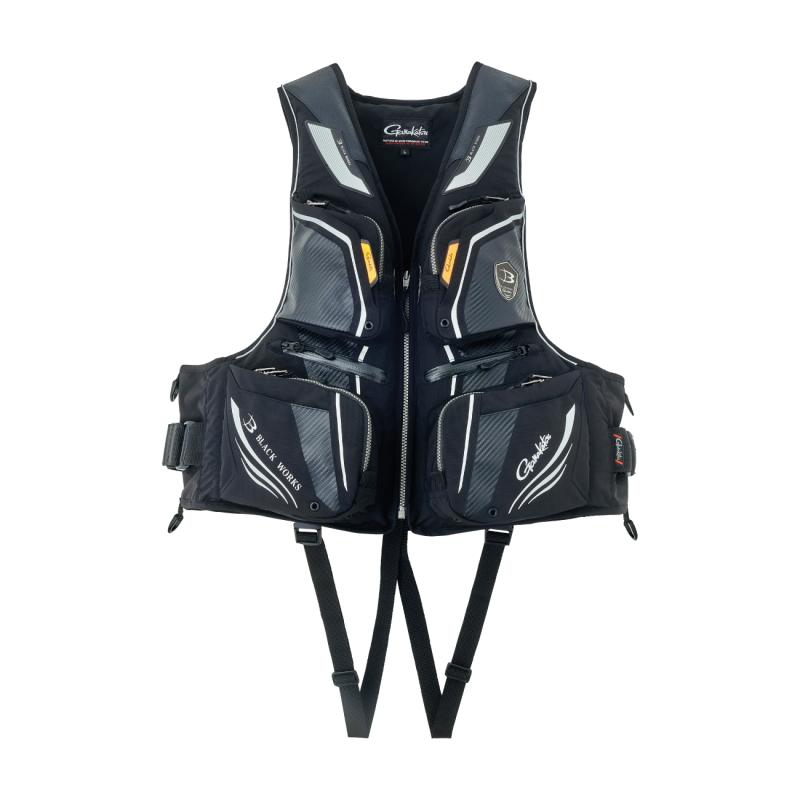 がまかつ フローティングベスト GM-2193 ブラックワークス 3L / 救命具 