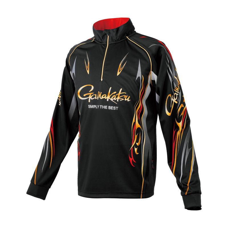 Gamakatsu（がまかつ） 2WAYプリントジップシャツ(長袖) GM-3814