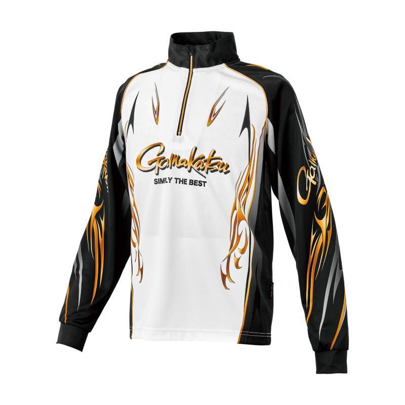 Gamakatsu（がまかつ） 2WAYプリントジップシャツ(長袖) GM-3814