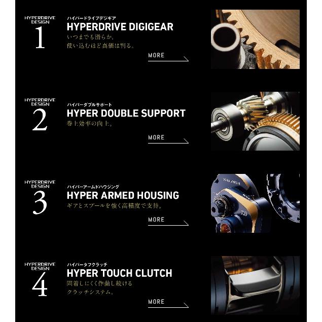 DAIWA（ダイワ） ベイトリール 21 ソルティガ IC 300H-SJ 右ハンドル
