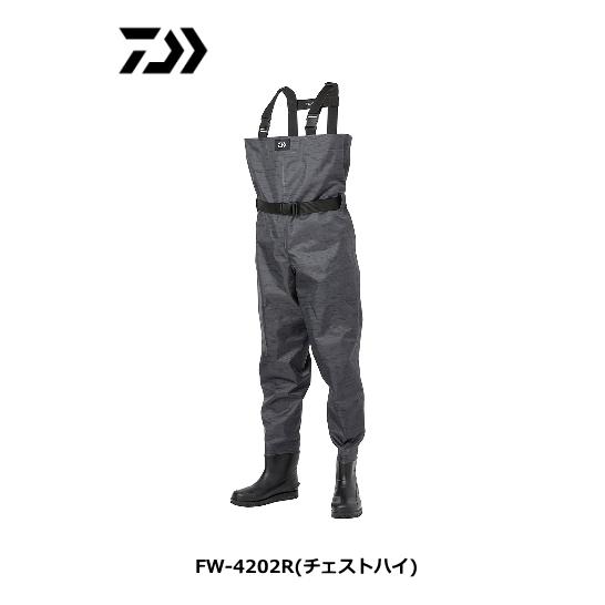 ダイワ フィッシングウェーダー FW-4202R スラッシュグレー M / 釣具 / daiwa (SP)｜tsuribitokan-masuda