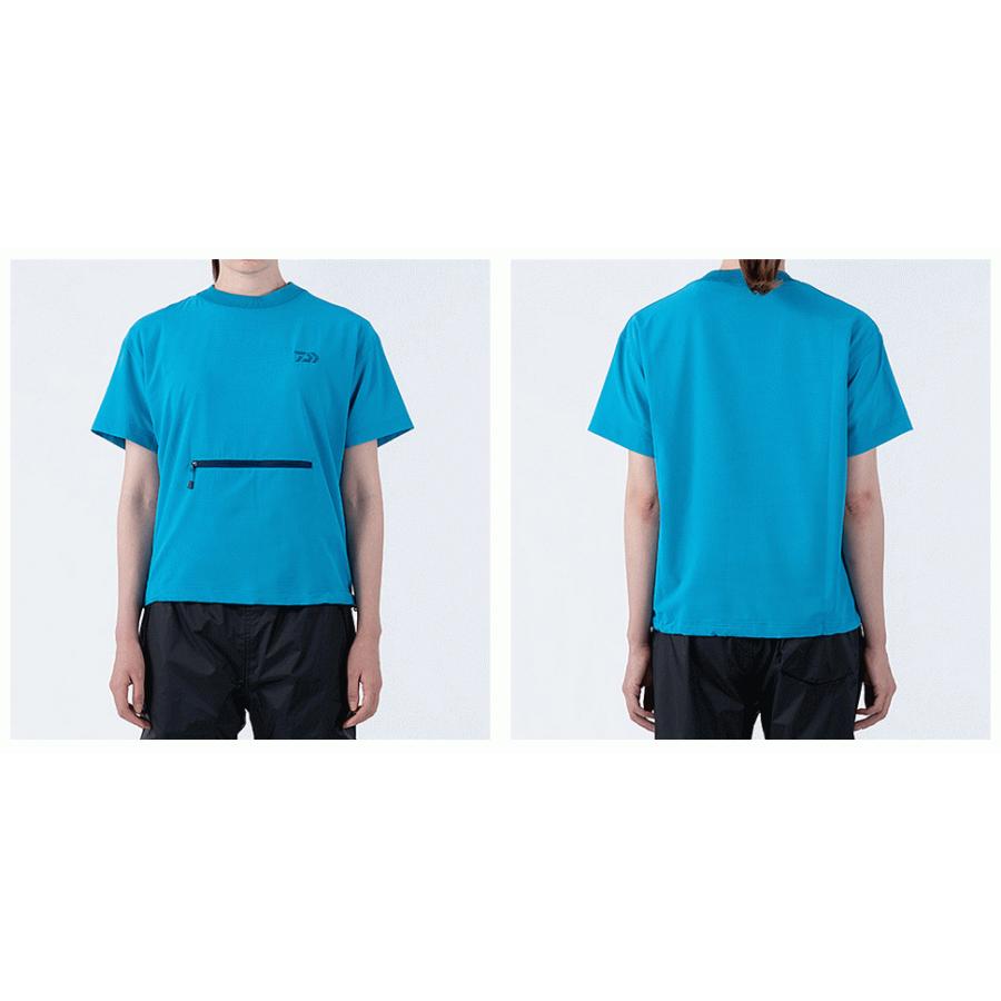 ダイワ ビッグシルエット ショートスリーブメッシュtシャツ De 6621 アッシュベージュ Lサイズ ウェア D01 O01 セール対象商品