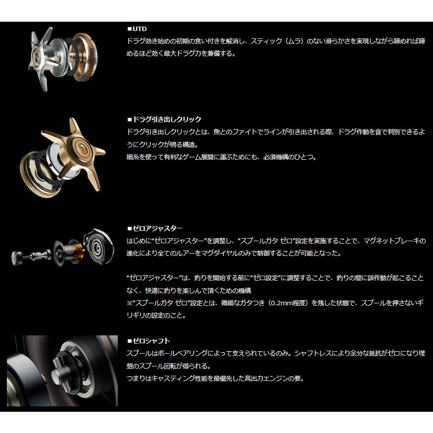 ベイトリール ダイワ 23 SS AIR TW 8.5R 右ハンドル / daiwa / 釣具｜tsuribitokan-masuda｜04