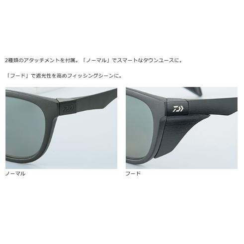 DAIWA（ダイワ） 偏光サングラス TLX 014 イーズグリーン クリアグレー