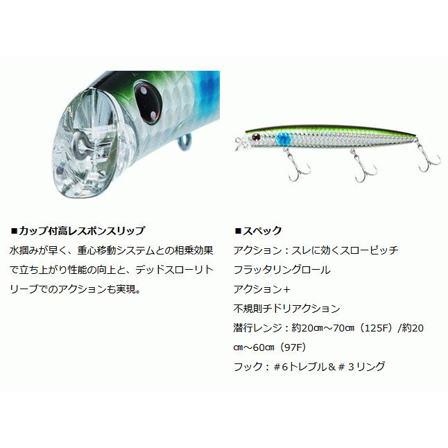 ダイワ モアザン クロスカウンター 125F アデルブルピンイワシ / ルアー / メール便可 / 釣具 | DAIWA（釣り） | 01