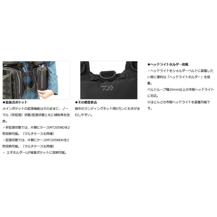 ダイワ ベンチクールゲームベストV DF-6122 ブラウン×グレー フリー / 救命具 / daiwa / 釣具 (SP)の画像