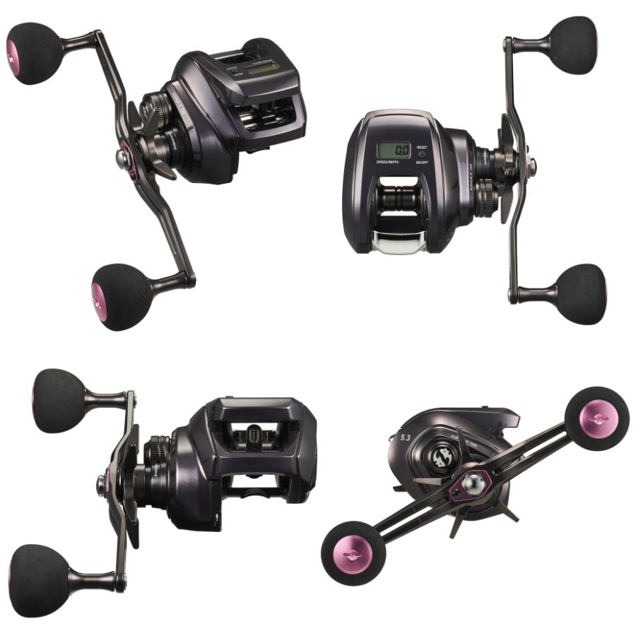 新品】24紅牙200L 左巻き タイラバ用カウンター付きベイトリール