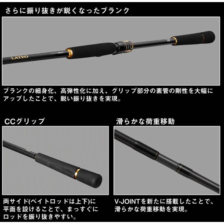 DAIWA（ダイワ） 25 ラテオ 110MH-4・K スピニングモデル / シーバス