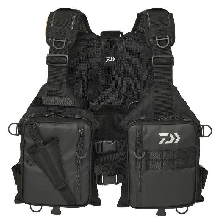 DAIWA（ダイワ） ライトフロートゲームベスト DF-6425 ブラック
