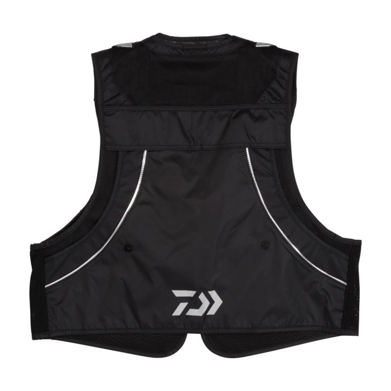 DAIWA（ダイワ） ショートフィッシングベスト DV-3025 ブラック S