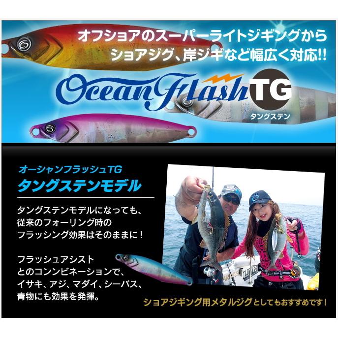 クレイジーオーシャン オーシャンフラッシュTG 25g #6 ミドキン