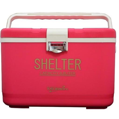 釣王 クーラボックス TC036 SHELTER 8.8L ピンク / クールボックス