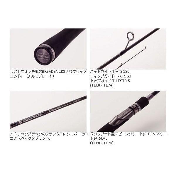 BREADEN（ブリーデン） グラマーロックフィッシュ TE83deep スピニング