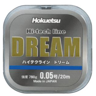 北越産業 ハイテクライン ドリーム イエロー 0.25号 / 鮎 友釣り
