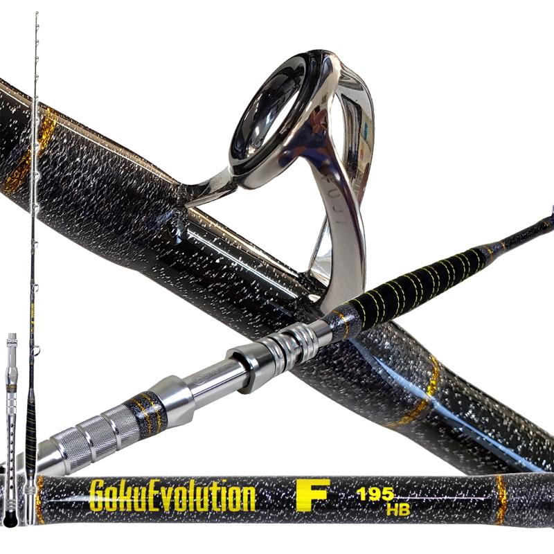 未使用品Gokuevolution F195-150HB 船竿 ピュアテック ゴクエボリューション F GokuEvolution HB 195
