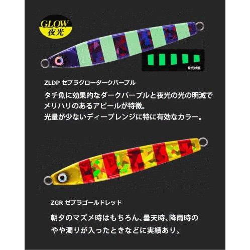 デュエル ヨーズリ ブランカ タチ魚SP ゼブラ 150g ZRP ゼブラレッドパール / メール便可 / 釣具｜tsuribitokan-masuda｜02