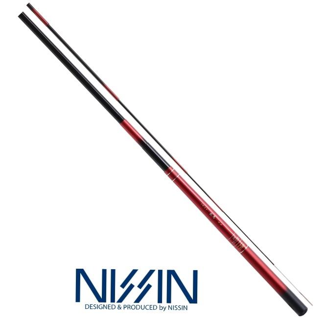 宇崎日新 渓流竿 3WAY 乱馬 硬調 6.20(6.20-5.80-5.40)m / 釣具