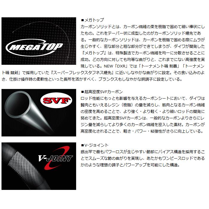 DAIWA(釣り) 磯竿 ダイワ DXR 1.25-50 / daiwa 釣具 : 釣人館 DAIWA(釣り) 磯竿 ダイワ DXR 1.25-50 / daiwa 釣具 : 釣人館