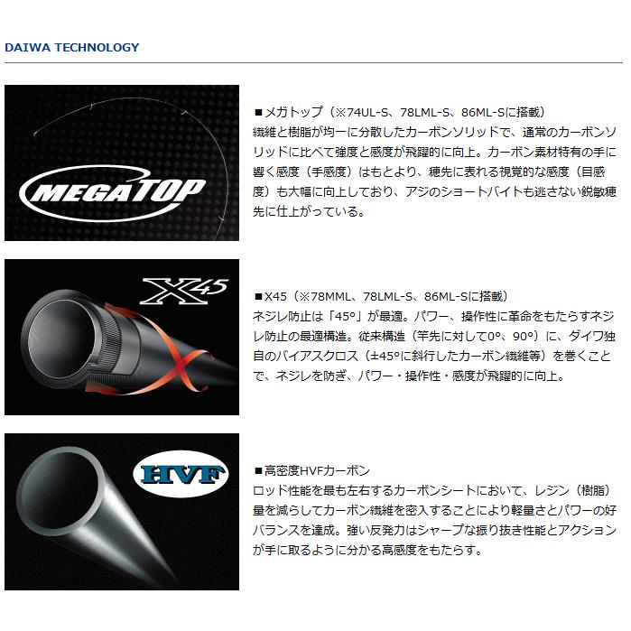DAIWA(釣り) ダイワ 15 月下美人 MX 76L / アジング DAIWA(釣り) ダイワ 15 月下美人 MX 76L / アジング