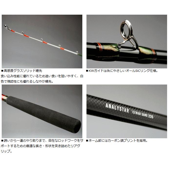 DAIWA（ダイワ） 船竿 アナリスター 伊勢湾ゲーム 235 / daiwa / 釣具